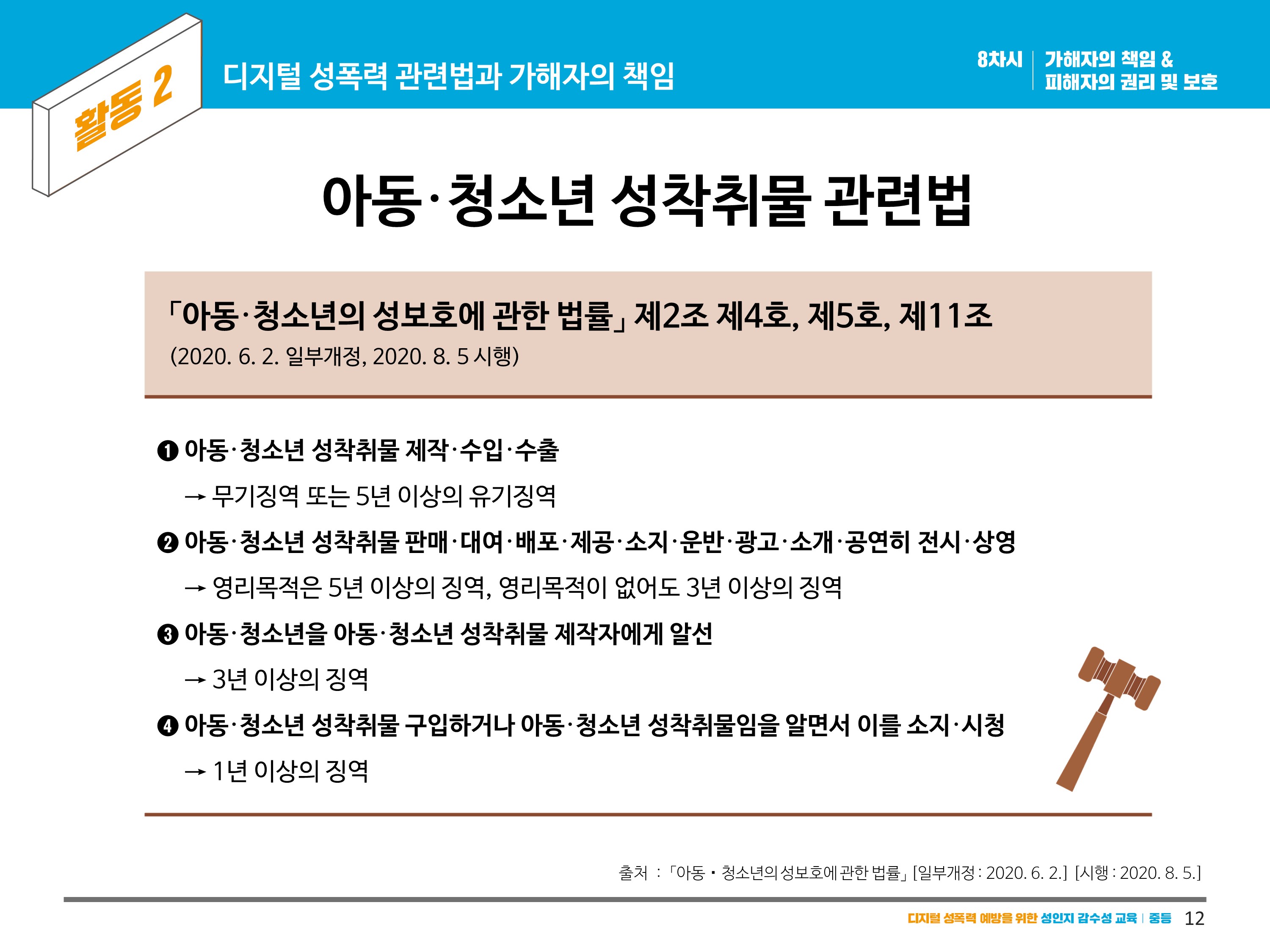 디지털 성폭력 관련법과 가해자의 책임