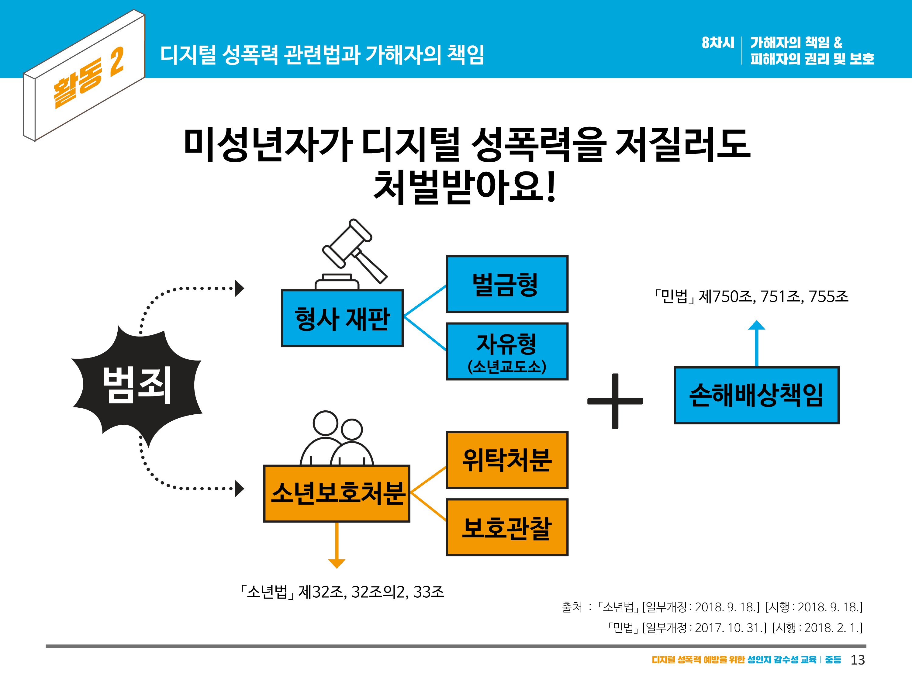 디지털 성폭력 관련법과 가해자의 책임